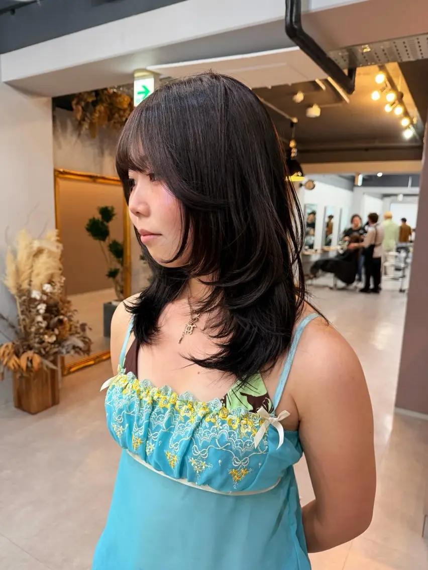 セミロング TAKI/暖色カラー 🍪/レイヤーカットのヘアスタイル
