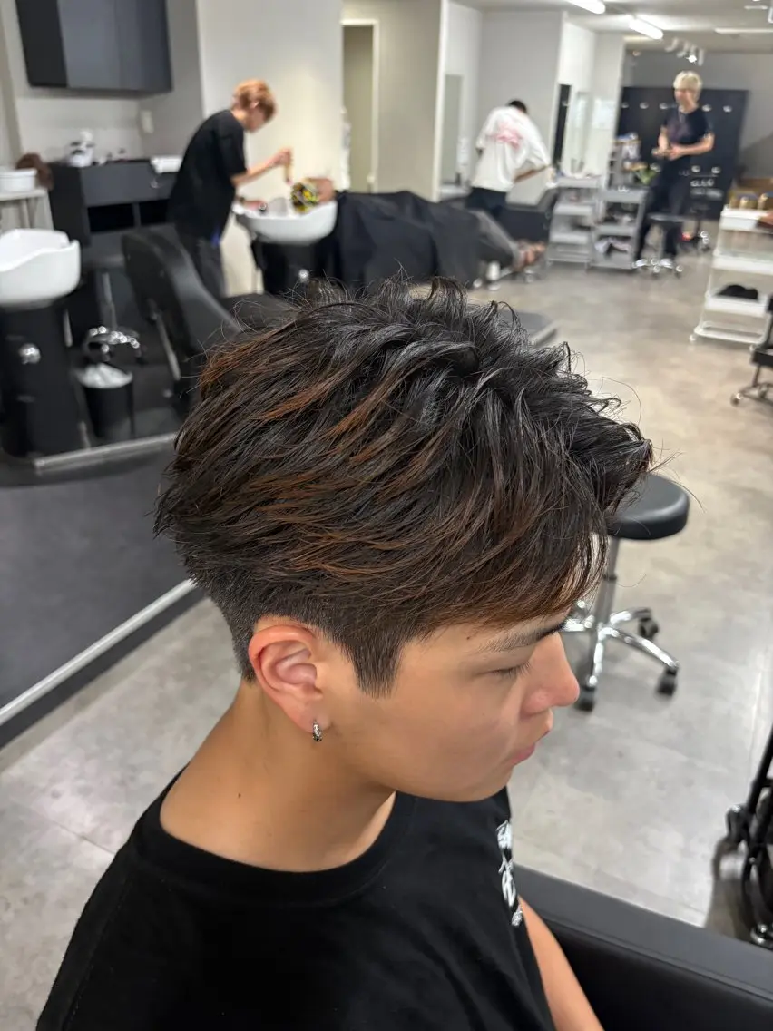 メンズ カット 🌱立川【縮毛矯正】 璃音🌱のヘアスタイル