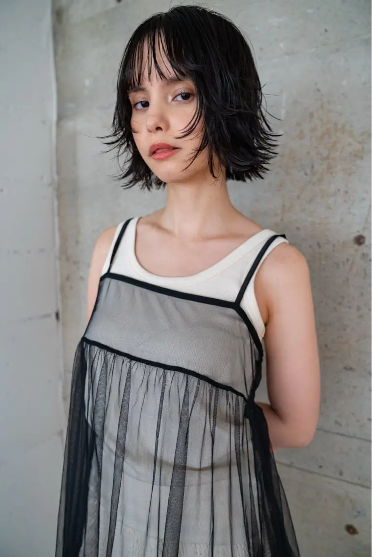 カラー 薄井 稜太のヘアスタイル