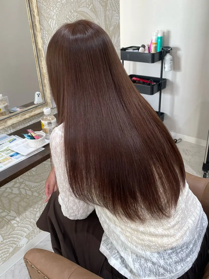 📔《平日限定》カット+イルミナカラー+髪質改善TRの写真