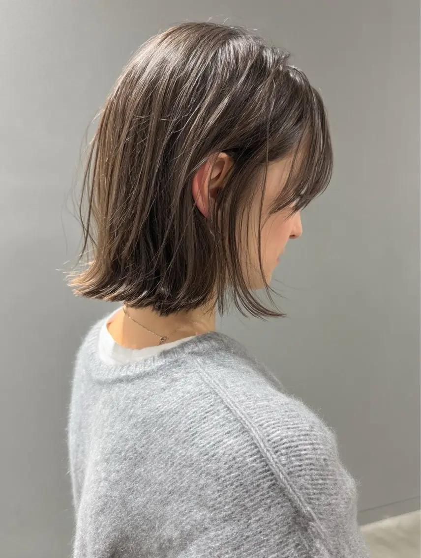 ミディアム 中村絵里奈レディース カットモデル🌷のヘアスタイル