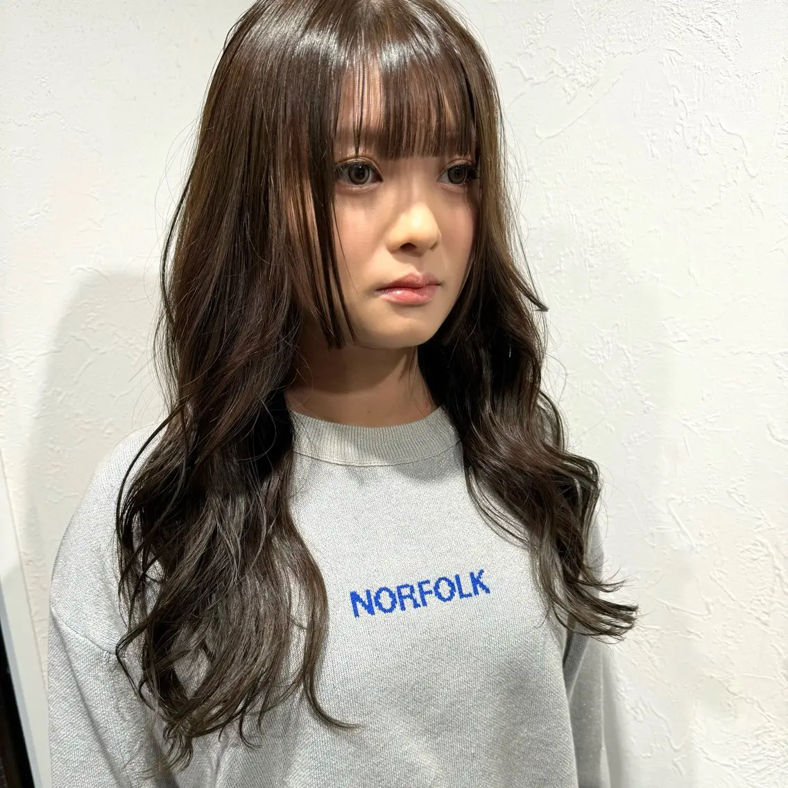 ロング カラー shiho .のヘアスタイル