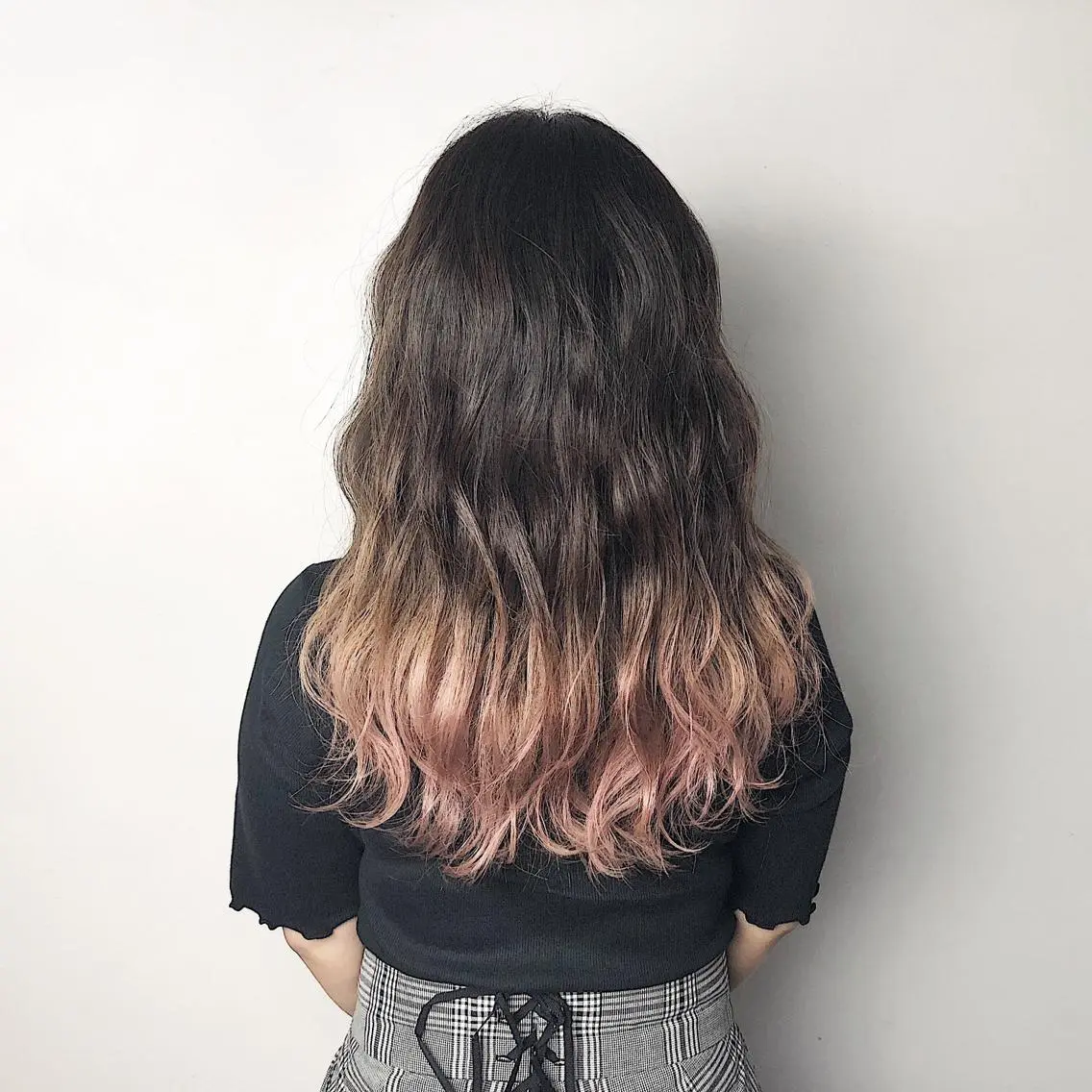 ミディアム カラー カラーモデル募集中 美容室ハピスのヘアスタイル