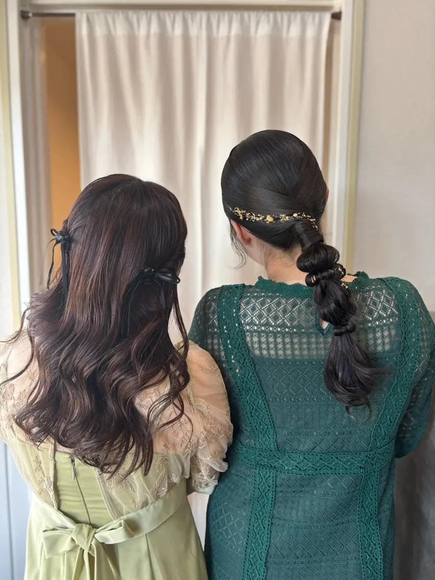 ヘアアレンジ ヘアセット 金沢市/美容師/ 岡島由希美のマツエク・マツパデザイン