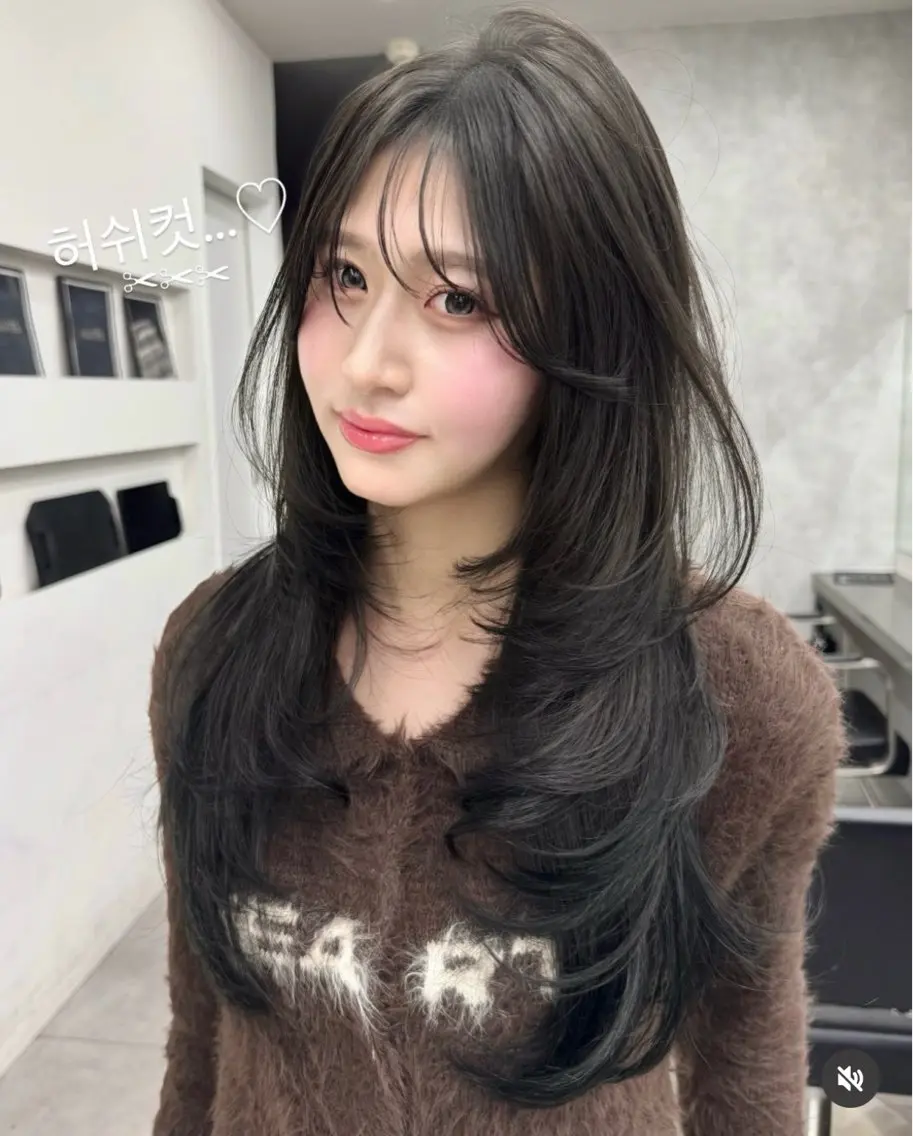 【モデル様限定🎀】ワンカールでも盛れるロングレイヤーカット‎🩶の写真