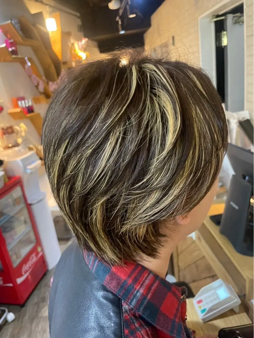 カラー メンズ セキ ユキ🦋のヘアスタイル