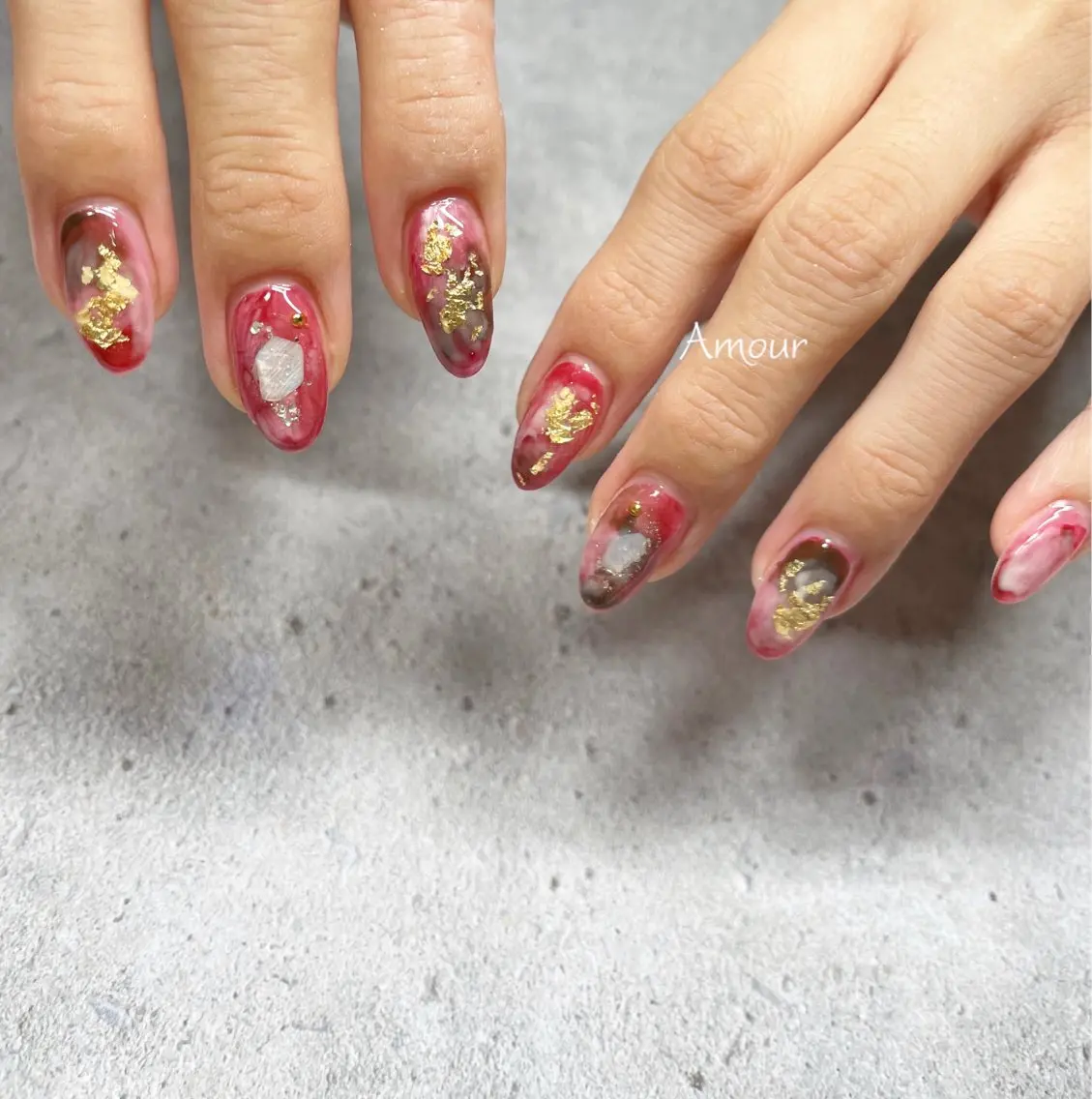 ネイル ハンドネイル Nail Salon Amourのネイルデザイン