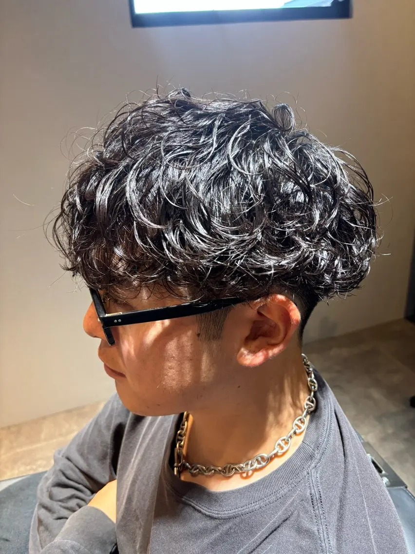 パーマ メンズ 【シャドウパーマ】 メンズCHISAKIのヘアスタイル