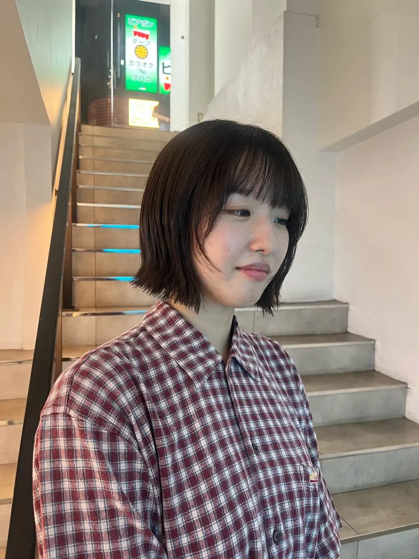 ショート ワンホン/艶髪 Serina🎀のヘアスタイル