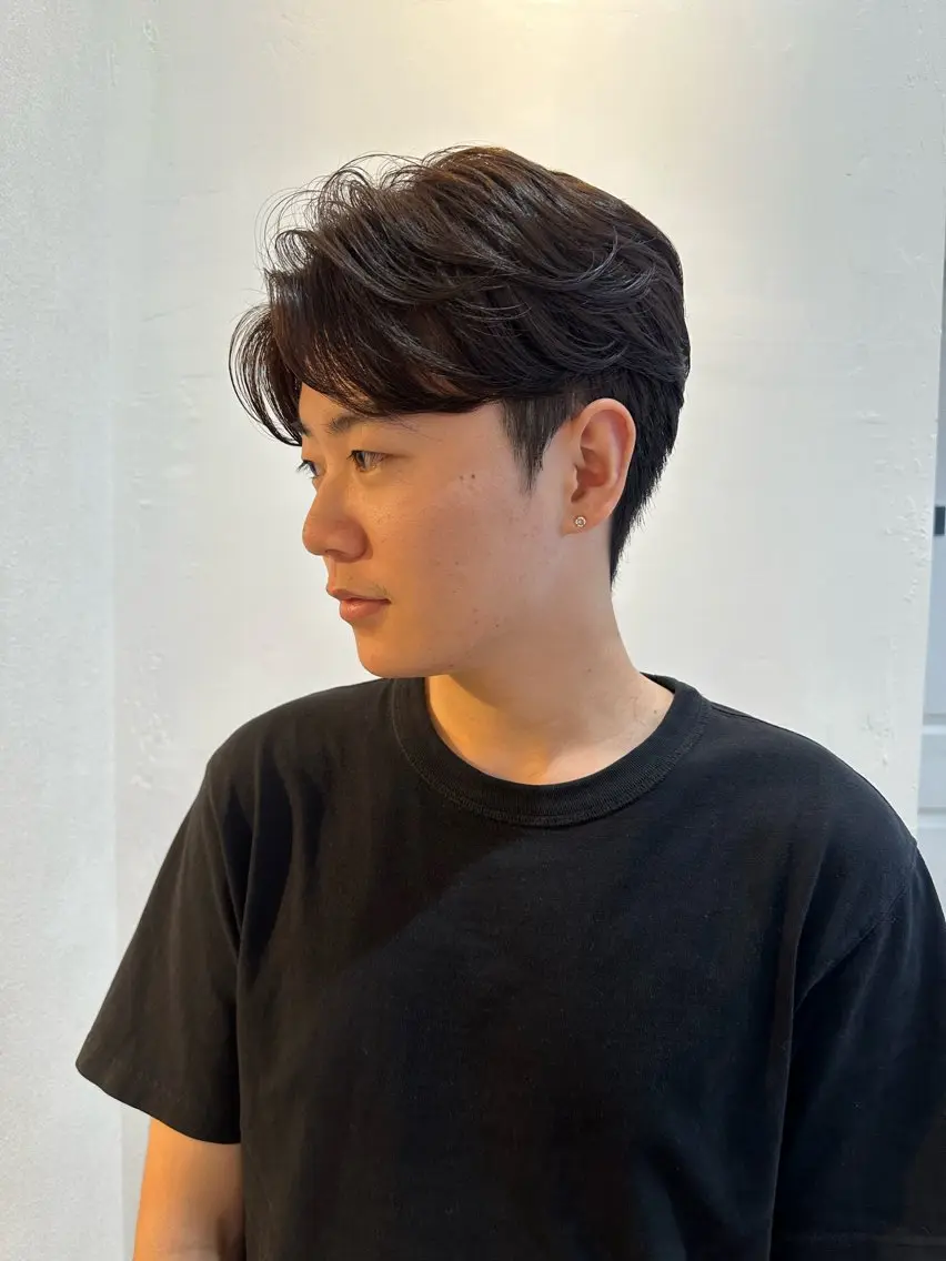 メンズ限定カット&曲がる縮毛矯正の写真