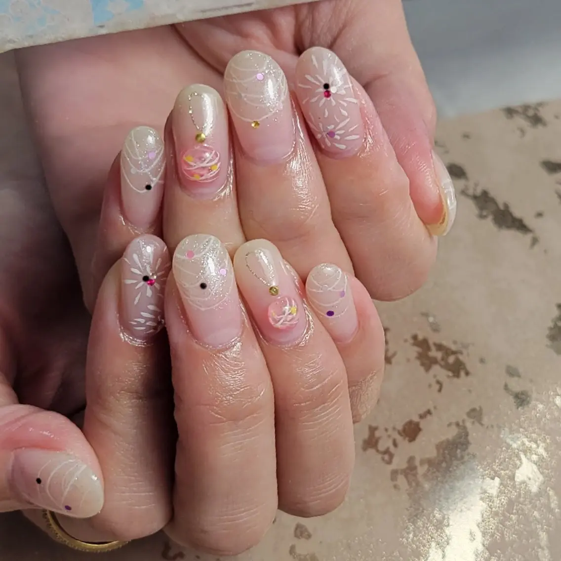 ネイル ハンドネイル ネイルサロンほっこり kanaのネイルデザイン
