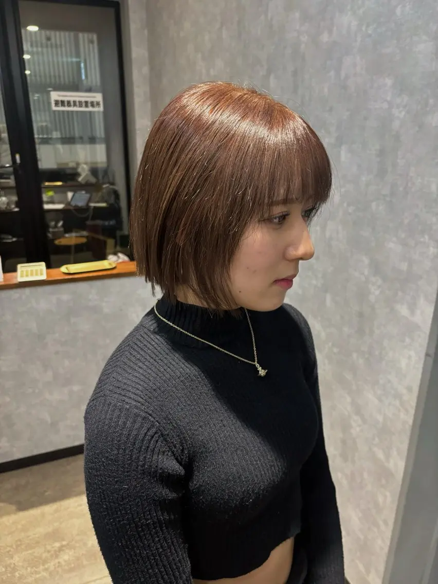 ショート カラー カット ヘアカラー トリートメント 🌐NATSUMI 🌐【寒色カラー】のヘアスタイル