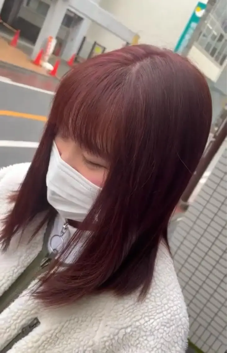 カラー カット ヘアカラー 瓦井 慧のヘアスタイル