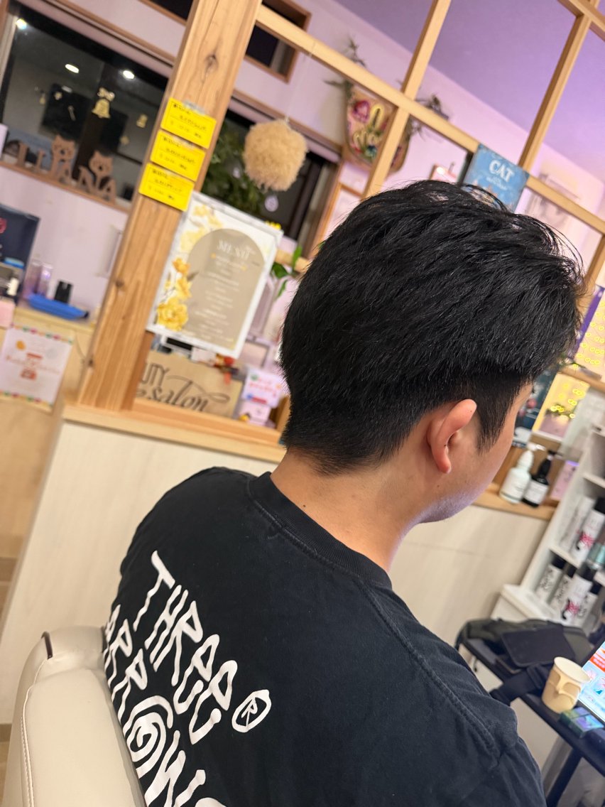 メンズ カット 崎口 幸人のヘアスタイル