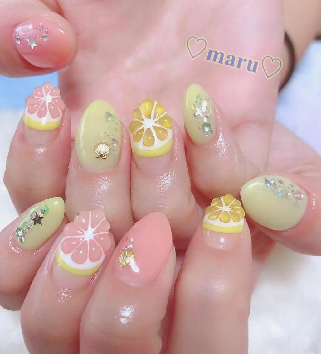 ネイル ハンドネイル フットネイル まるみ♡7/1〜値上 げ致します(>_<)のその他イメージ