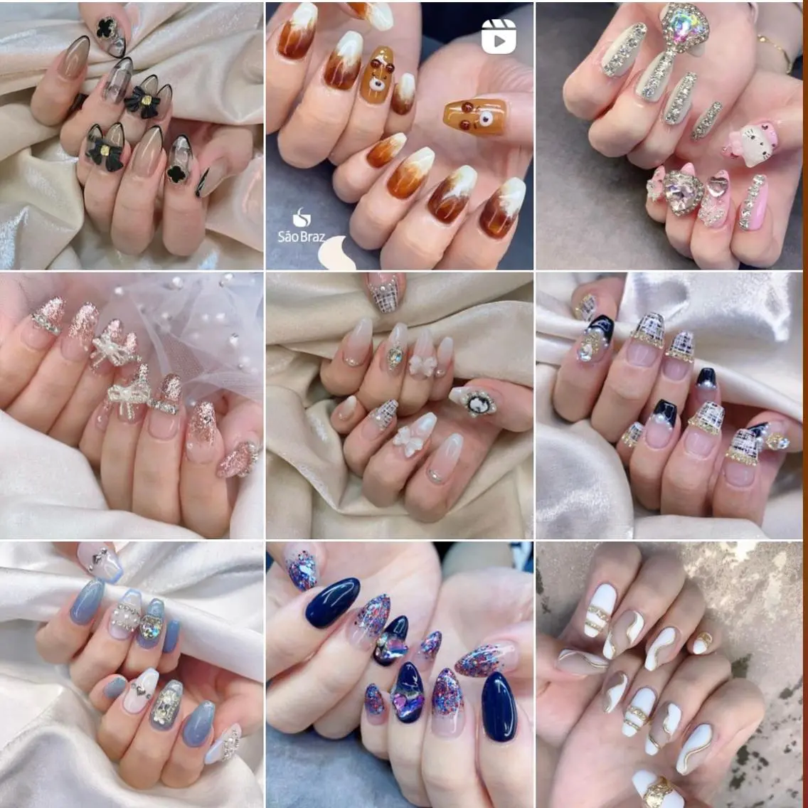 ネイル 渋谷／チップ長さ出し 👑アプレgel-xのネイルデザイン