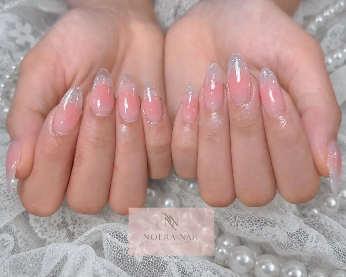 ネイル 長さ出し 韓国ネイル 持ち込み ネイルチップ ワンホンネイル ハンドネイル ハンドケア NOERA NAIL チップ長さ出し大塚店のネイルデザイン