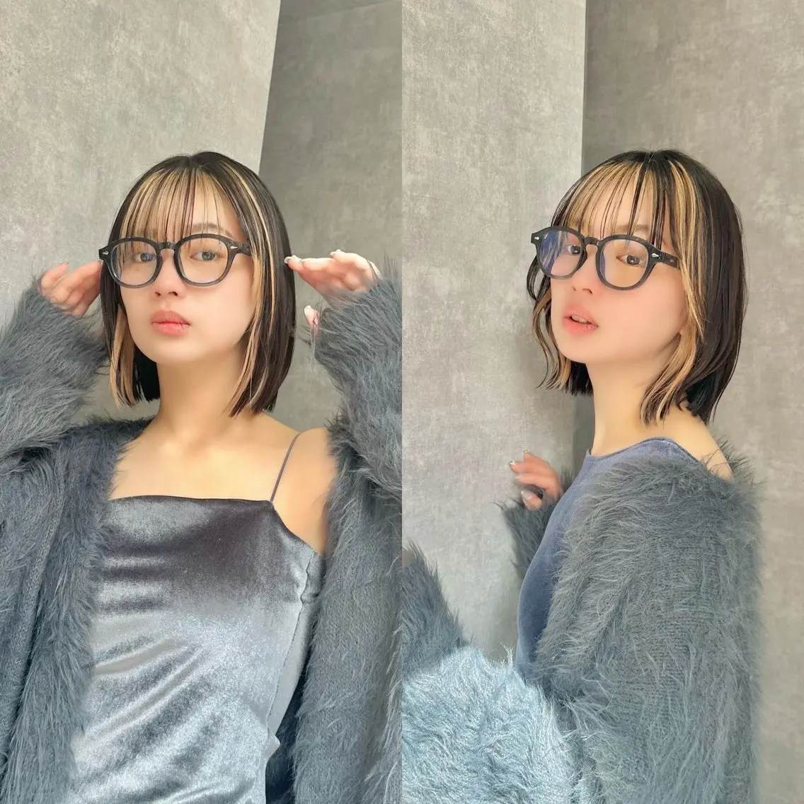 【Open価格限定】カット+(インナー・イヤリング)カラー+前処理トリートメントの写真