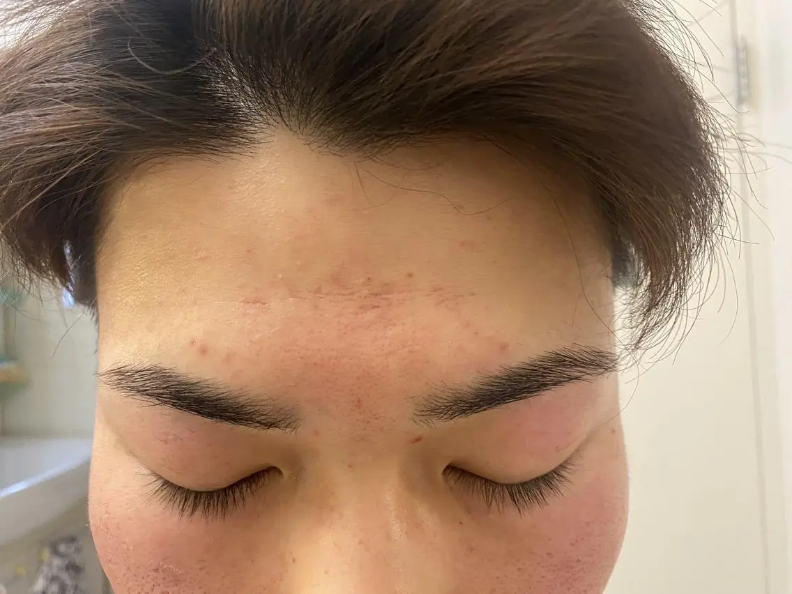 🌟眉ブロウリフト+眉ワックスおしあげ眉メイク✨の写真