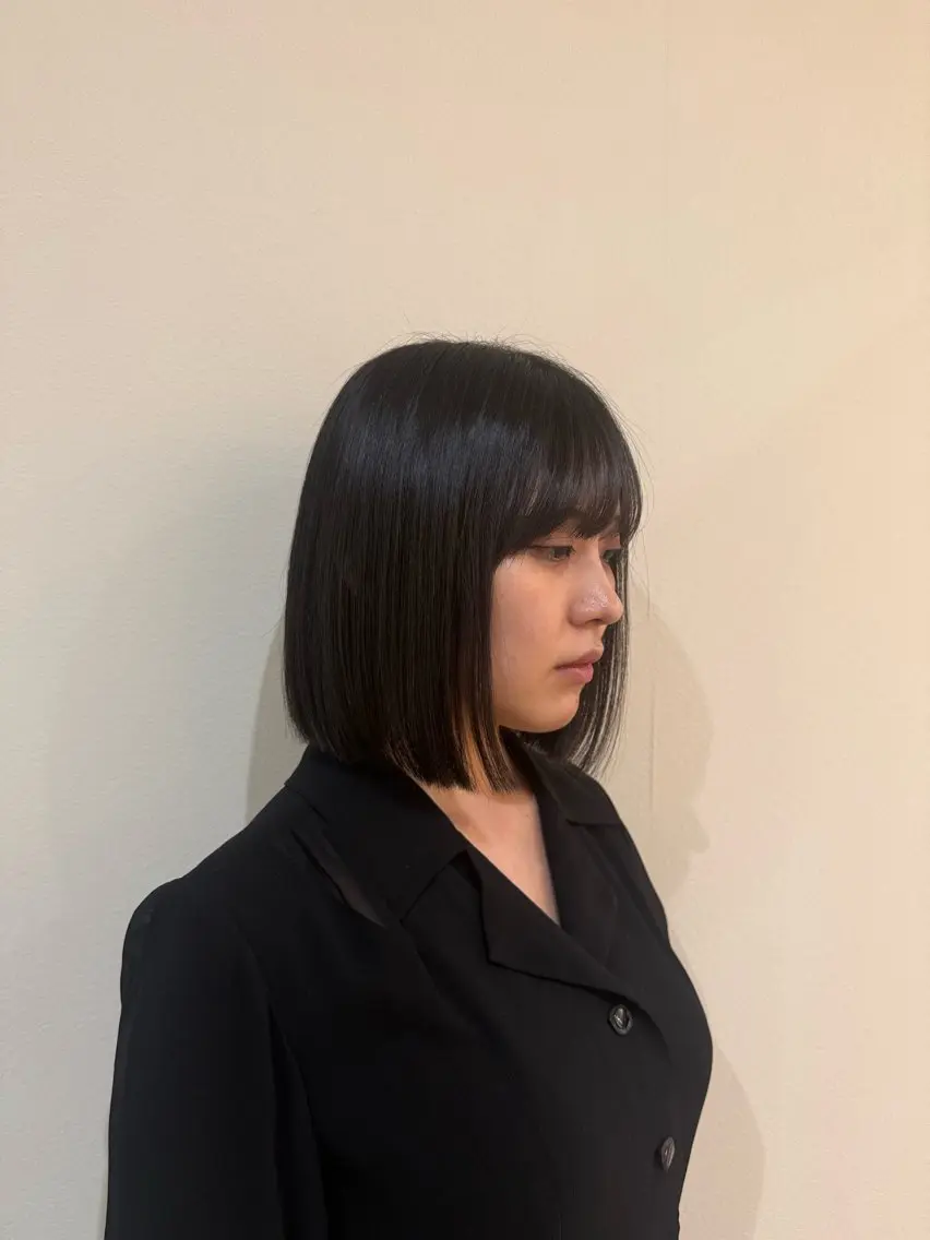 ミディアム 原尾 あやなのヘアスタイル
