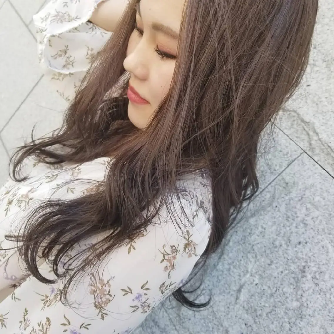 ロング カラー ヘアアレンジ See by merの眉毛・アイブロウイメージ