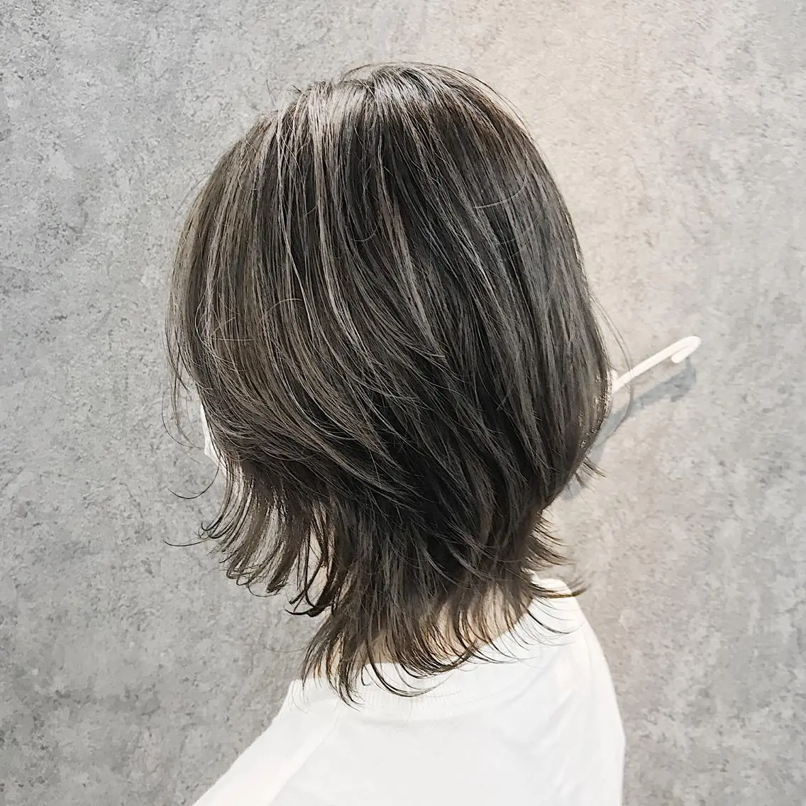 ショート レイヤーカット ヘアカラー トリートメント 所渉/韓国レイヤー /ウルフカットのヘアスタイル