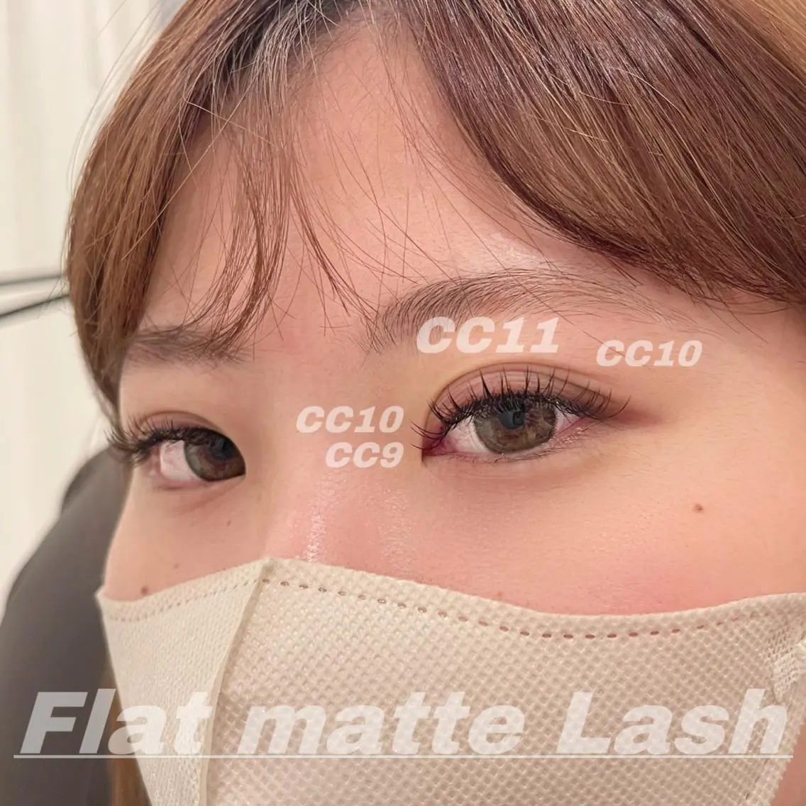 マツエク・マツパ CCカール Cカール フラットラッシュ Eye ELSA lash栄店の眉毛・アイブロウイメージ