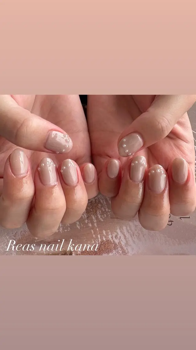 ネイル オフィスネイル Reas nail kanaのネイルデザイン