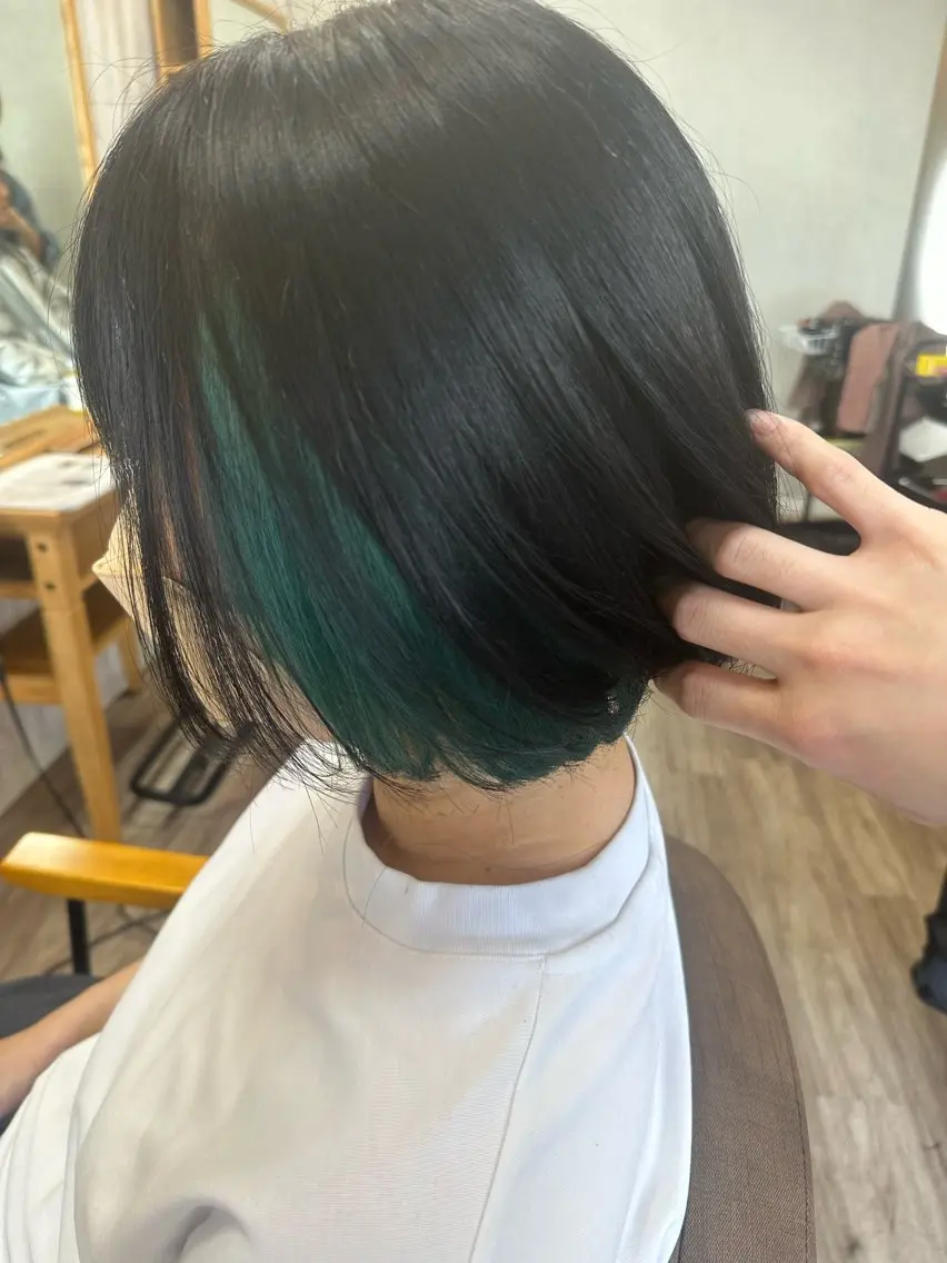 ショート カラー ショートボブ ボブ ショートヘア カット ヘアカラー トリートメント TELA HAIR 副代表RIKUのヘアスタイル