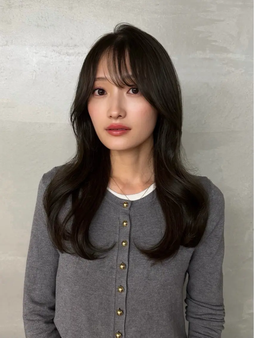 セミロング ヘアアレンジ レイヤーカット カット ヘアカラー トリートメント いとう まいこのヘアスタイル