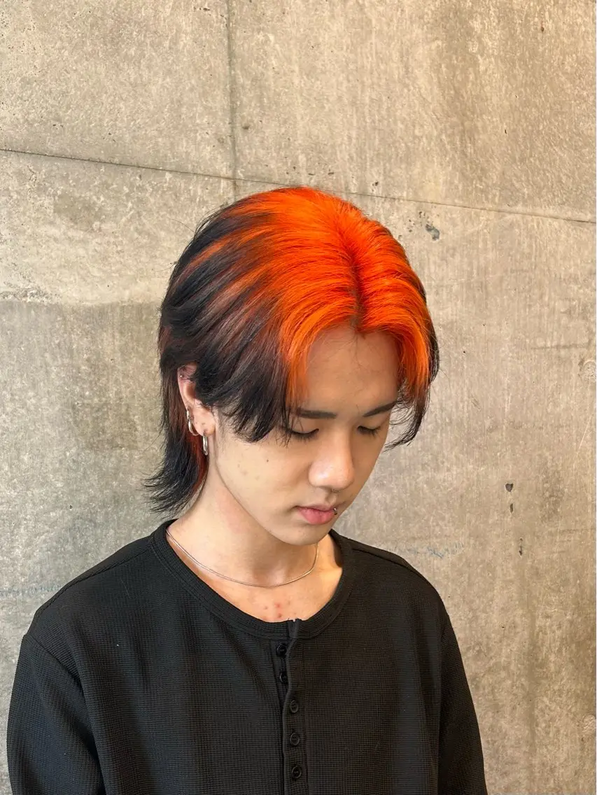 ショート カラー メンズ カット ヘアカラー トリートメント KOTOMI .のヘアスタイル