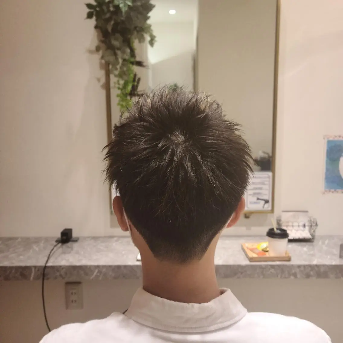 ショート メンズ カット トリートメント 中井 啓悟のヘアスタイル
