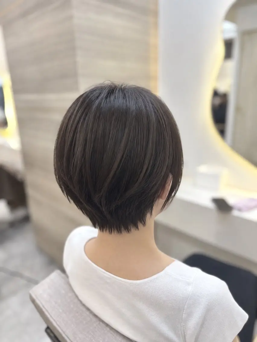 ショート カット トリートメント Aimi/カラー/ カット/熊谷のヘアスタイル