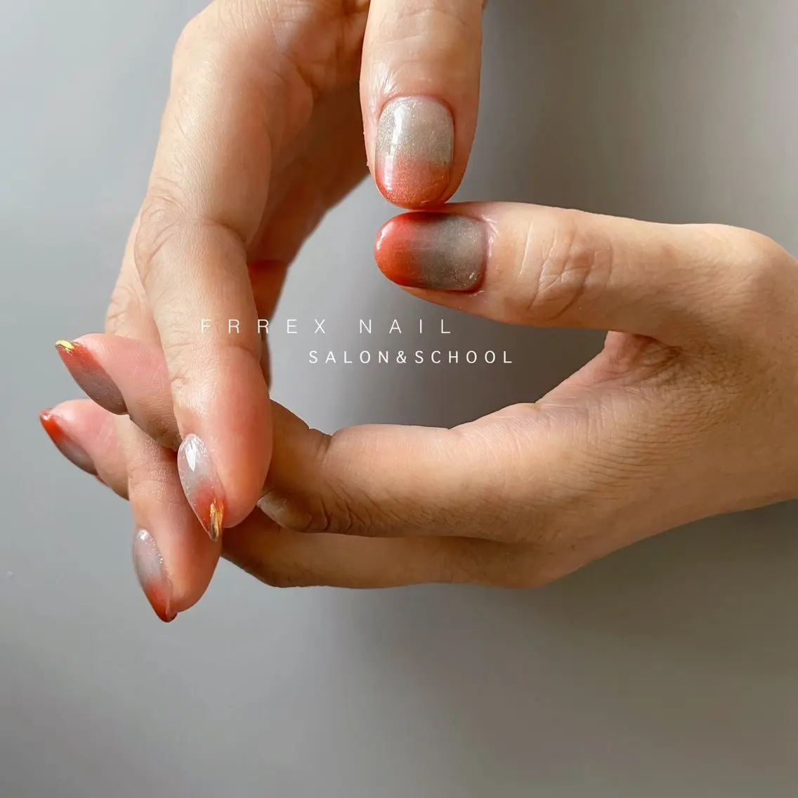 ネイル グラデーション ハンドネイル ハンドケア freex nail /ニュアンス/個性派のネイルデザイン