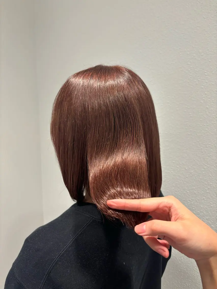 カラー 艶カラー/アレンジ 💟すなおのヘアスタイル