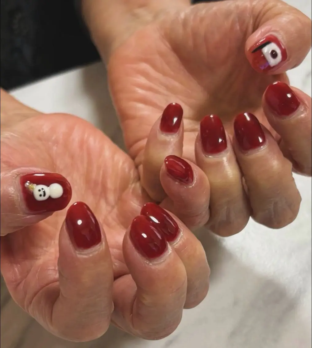 ネイル アートネイル ワンカラーネイル ハンドネイル Charm éternelのネイルデザイン