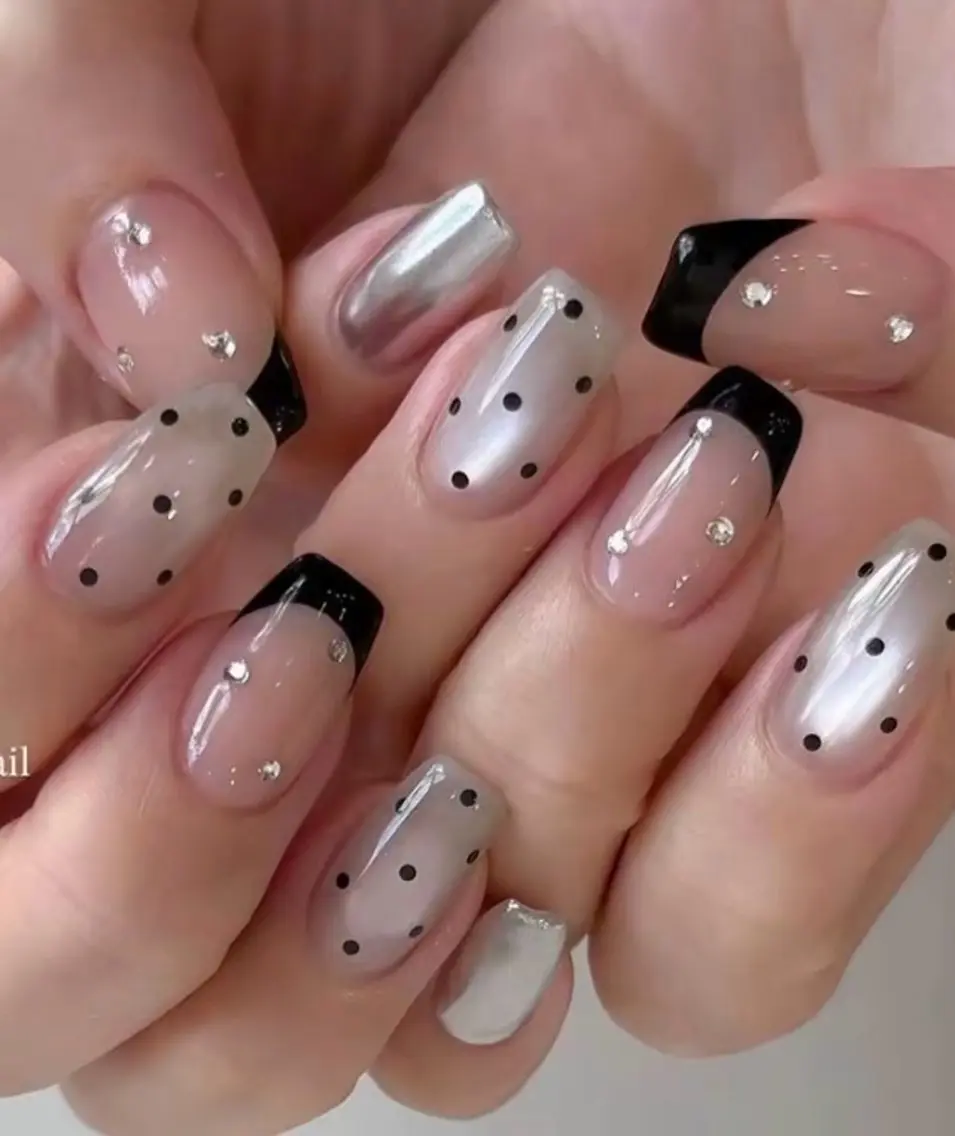 ネイル 長さ出し フットネイル ジェルネイル 韓国ネイル マグネットネイル YMT NailStudioのネイルデザイン