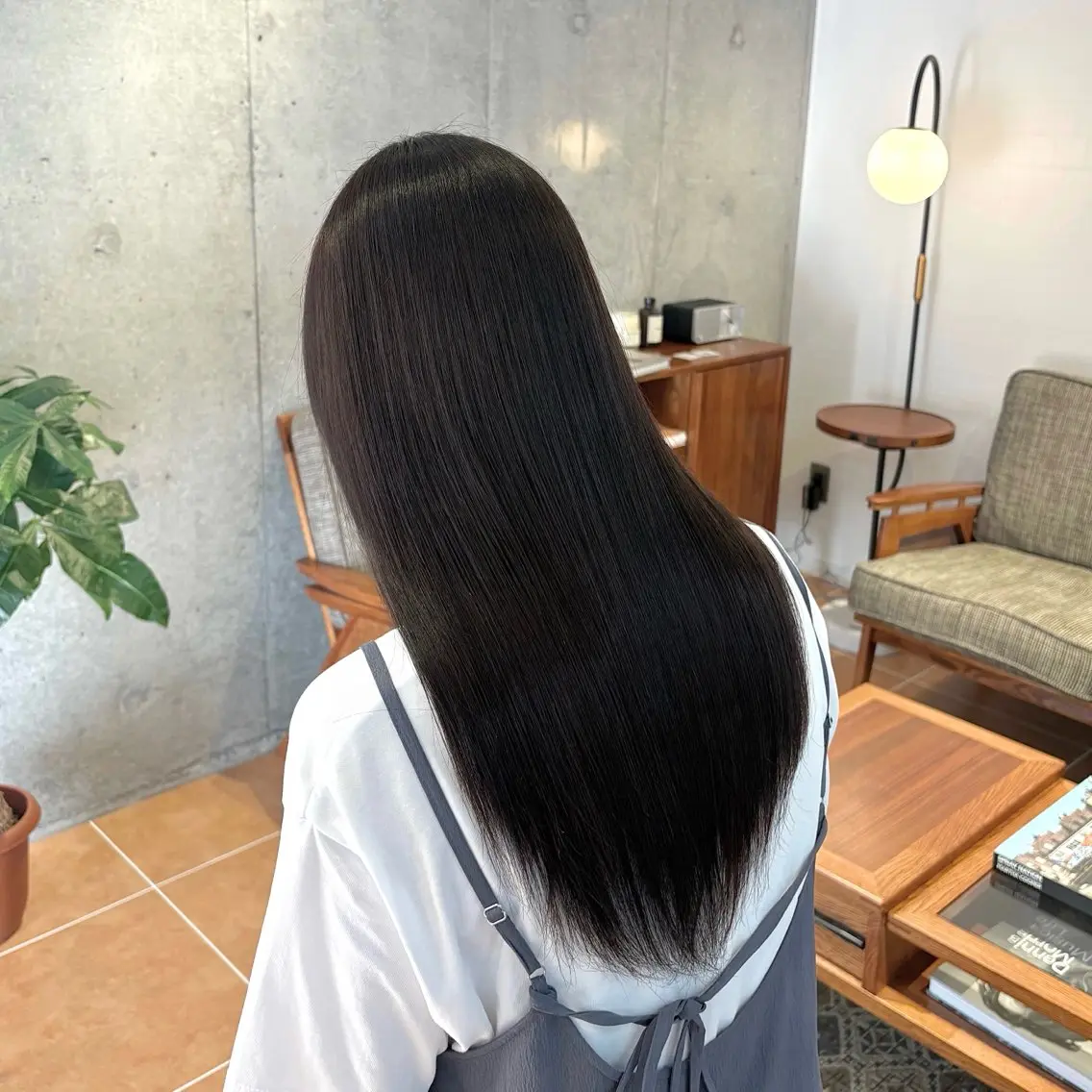 ロング ヘアカラー 村田 ありさのヘアスタイル