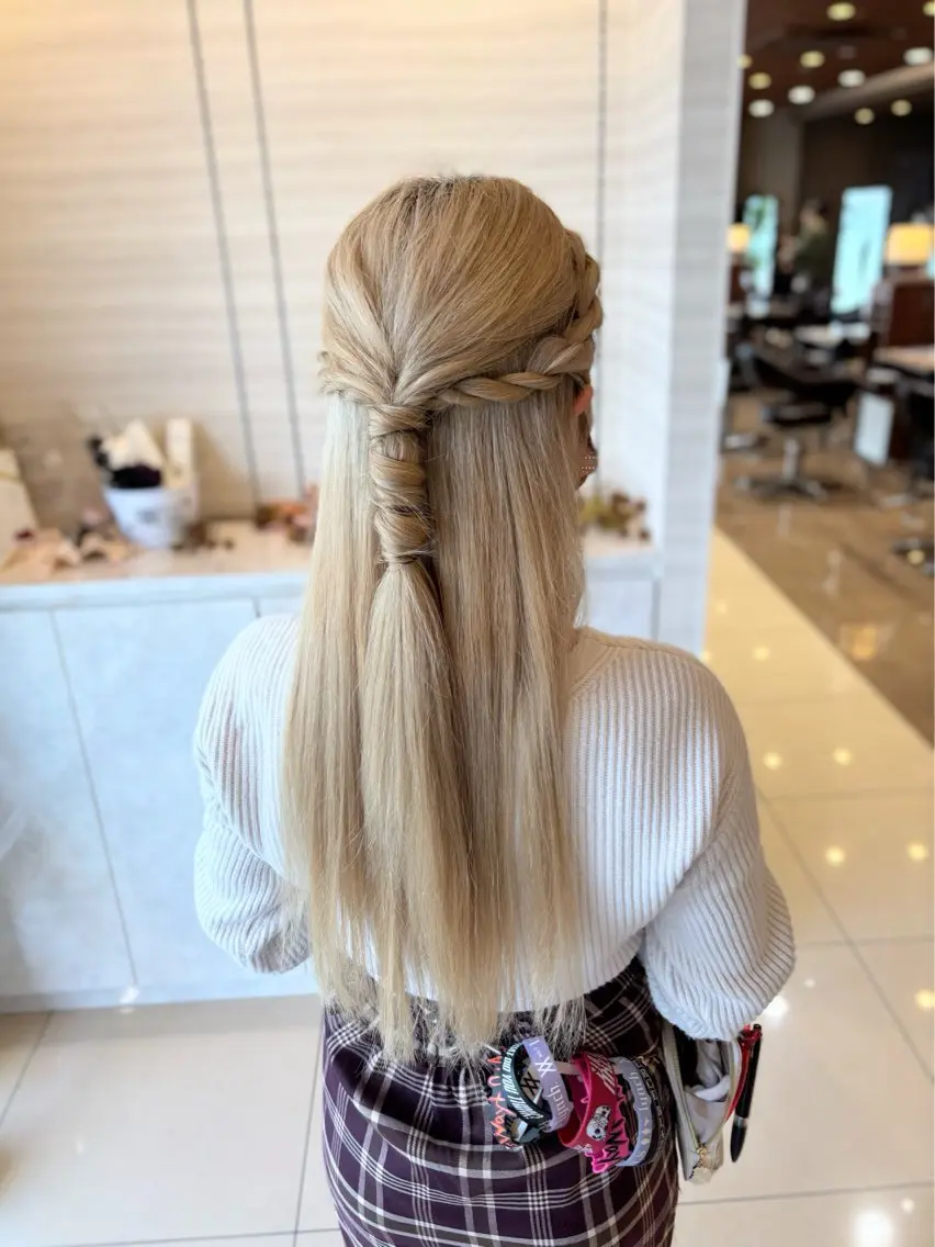 ヘアアレンジ ヘアセット まい 静岡インター通りのヘアスタイル