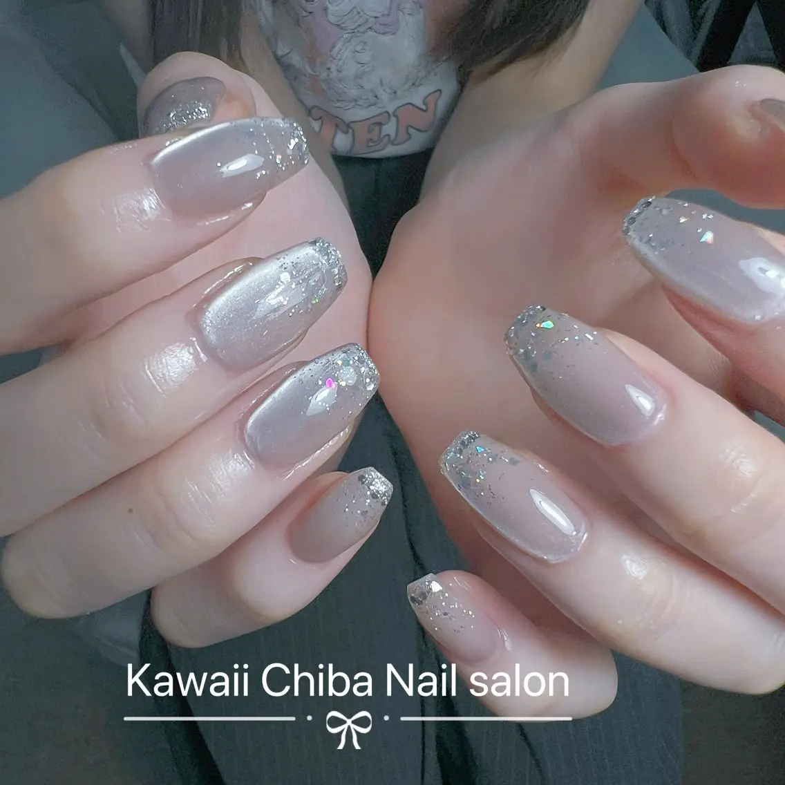 ネイル フレンチネイル ジェルネイル ガーリー 韓国ネイル オフィスネイル Kawaii Chiba nailのネイルデザイン