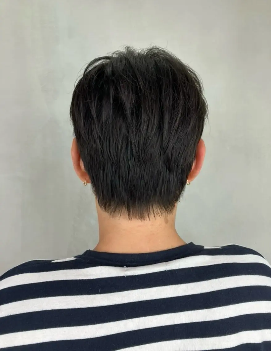 メンズ ツーブロック 刈り上げ メンズウルフカット ウルフカット ウルフ・ハイレイヤー 🌟ナカノ・ユウヤのヘアスタイル