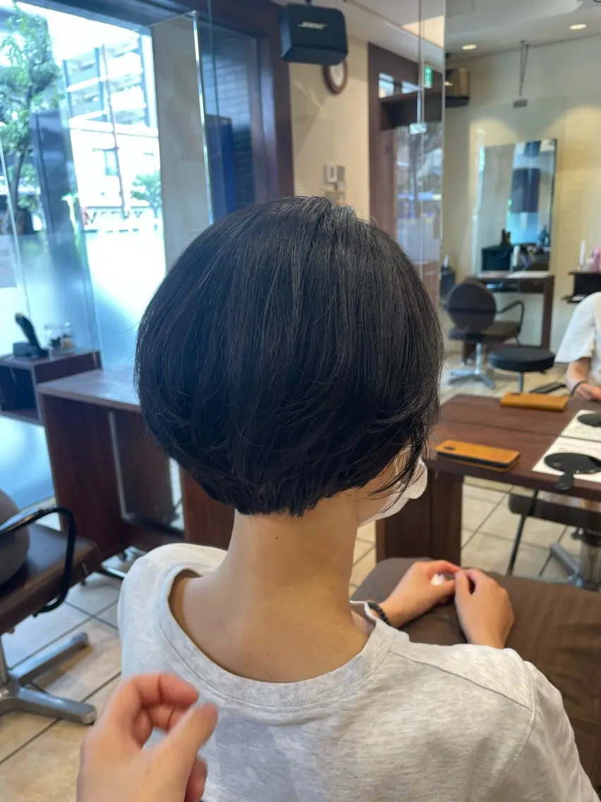 ショート 桑田 新菜のヘアスタイル