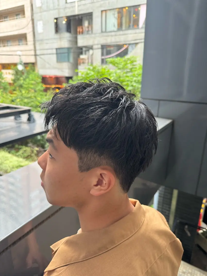 メンズ カット ヘッドスパ 河野 悠のヘアスタイル