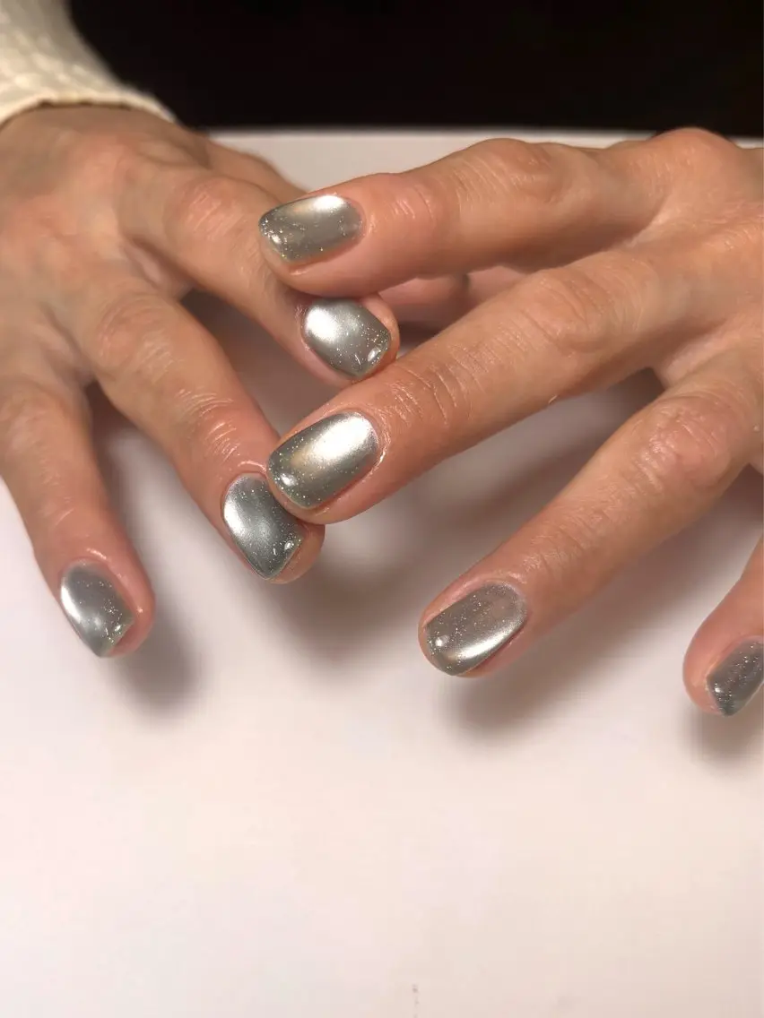 ネイル マグネットネイル ハンドネイル is..nail 🌷sonokoのネイルデザイン