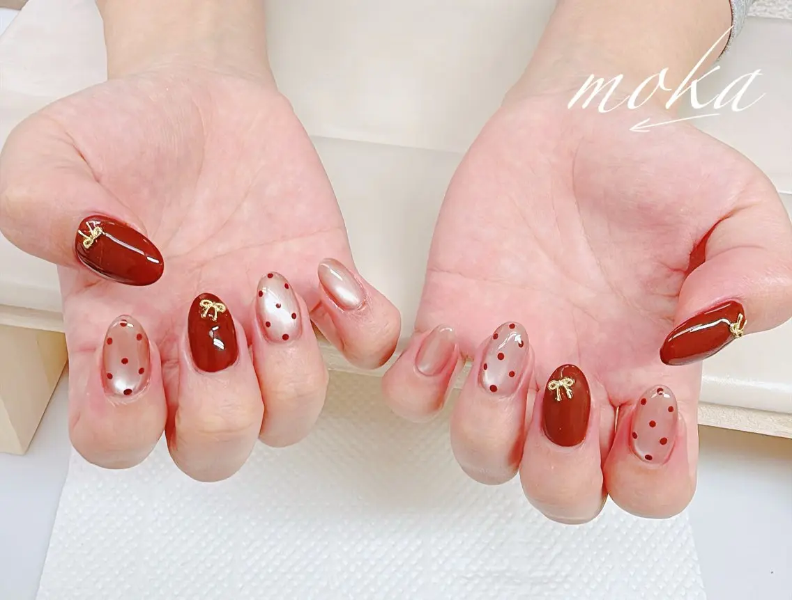 ネイル ハンドネイル ハンドケア 胡蝶蘭レディースサロ ンNailMOKAのネイルデザイン