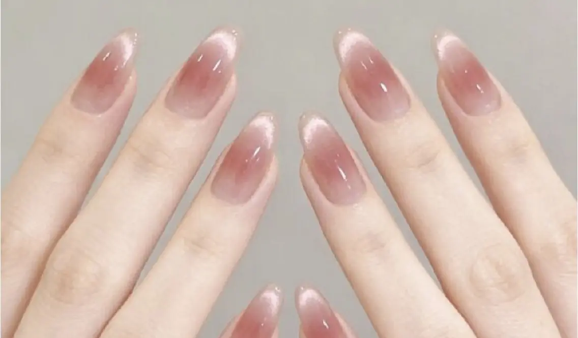 ネイル チークネイル 韓国ネイル ハンドネイル nail salon calm+のネイルデザイン
