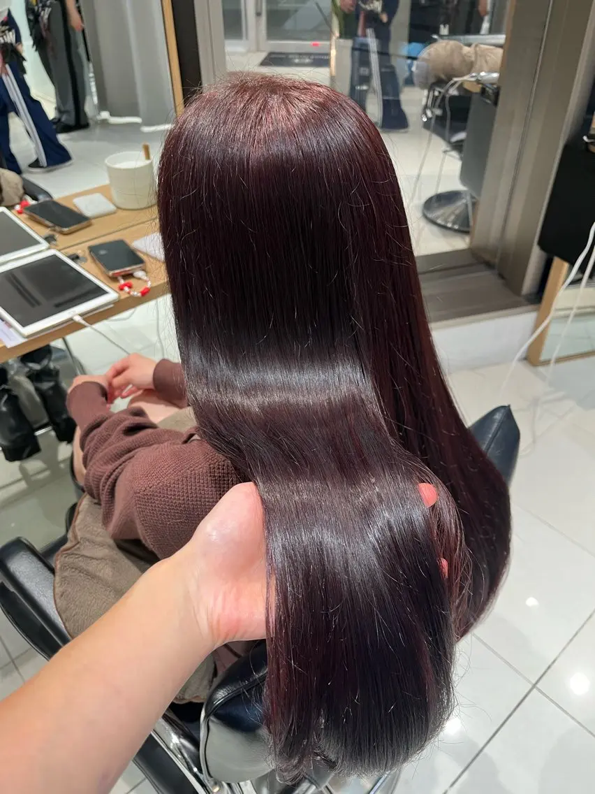 ロング カット ヘアカラー トリートメント stylist ◎RUKI.のヘアスタイル