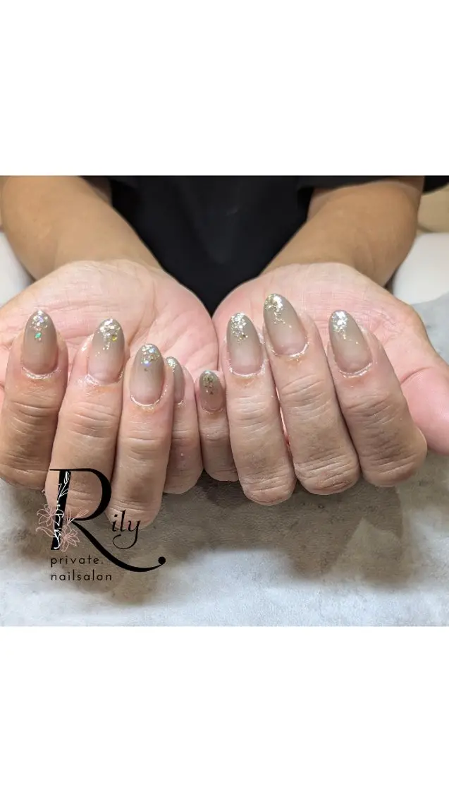 ネイル グラデーション ハンドネイル nailsalon Rilyのネイルデザイン