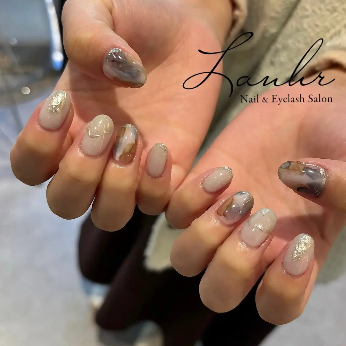 ネイル ハンドネイル Lanhr miyukiのネイルデザイン