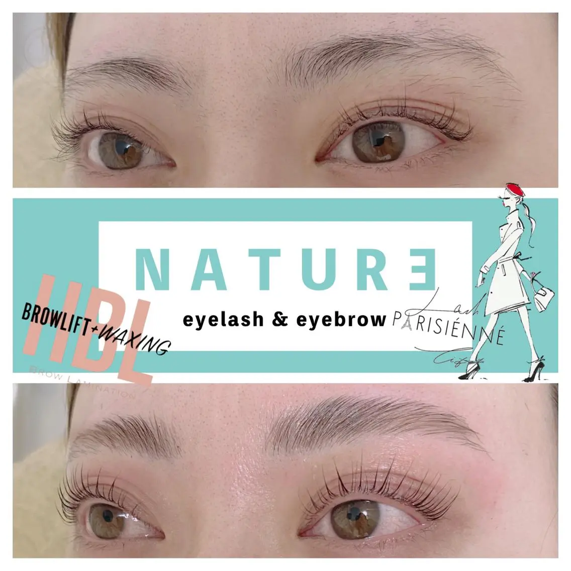 マツエク・マツパ アイブロウ NATURE MIYUのマツエク・マツパデザイン
